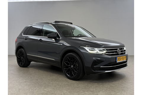 Volkswagen Tiguan 1.4 TSI eHybrid R-Line 225PK Pano LED Virtual ACC Trekhaak Sfeer Camera Carplay Clima PDC 18"LMV