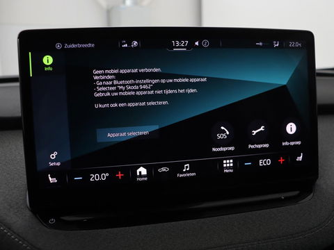 Škoda Enyaq iV 80 | Stoel & stuurverwarming | Carplay | Keyless | Navigatie | Camera | Half leder | Cruise control | Full LED | Parkeerhulp