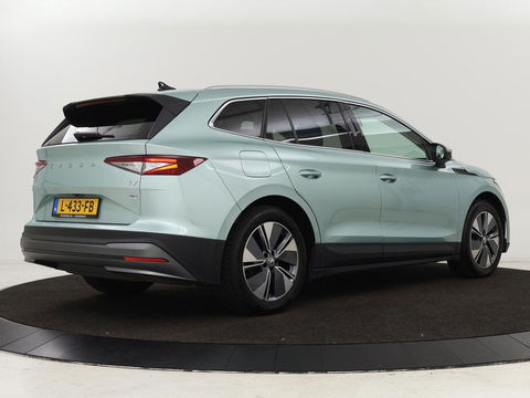 Škoda Enyaq iV 80 | Stoel & stuurverwarming | Carplay | Keyless | Navigatie | Camera | Half leder | Cruise control | Full LED | Parkeerhulp