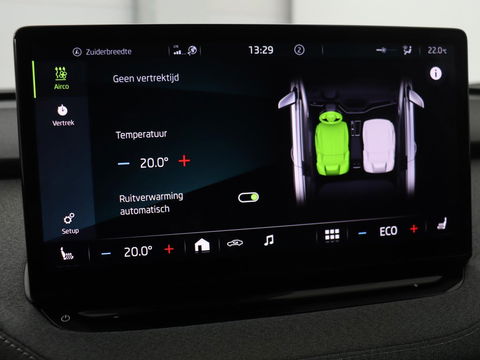 Škoda Enyaq iV 80 | Stoel & stuurverwarming | Carplay | Keyless | Navigatie | Camera | Half leder | Cruise control | Full LED | Parkeerhulp