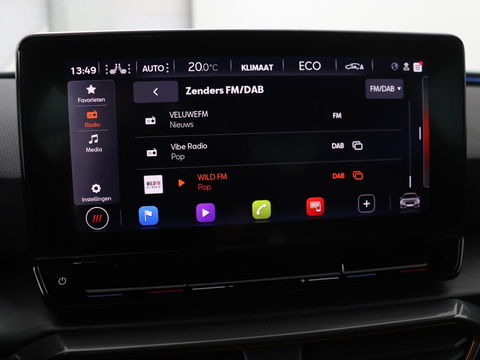 CUPRA Leon 1.4 e-Hybrid | Stoel & stuurverwarming | Camera | Adaptive cruise | Carplay | Navigatie | Sfeerverlichting | Keyless | Full LED | Sportstoelen | PHEV