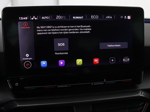 CUPRA Leon 1.4 e-Hybrid | Stoel & stuurverwarming | Camera | Adaptive cruise | Carplay | Navigatie | Sfeerverlichting | Keyless | Full LED | Sportstoelen | PHEV
