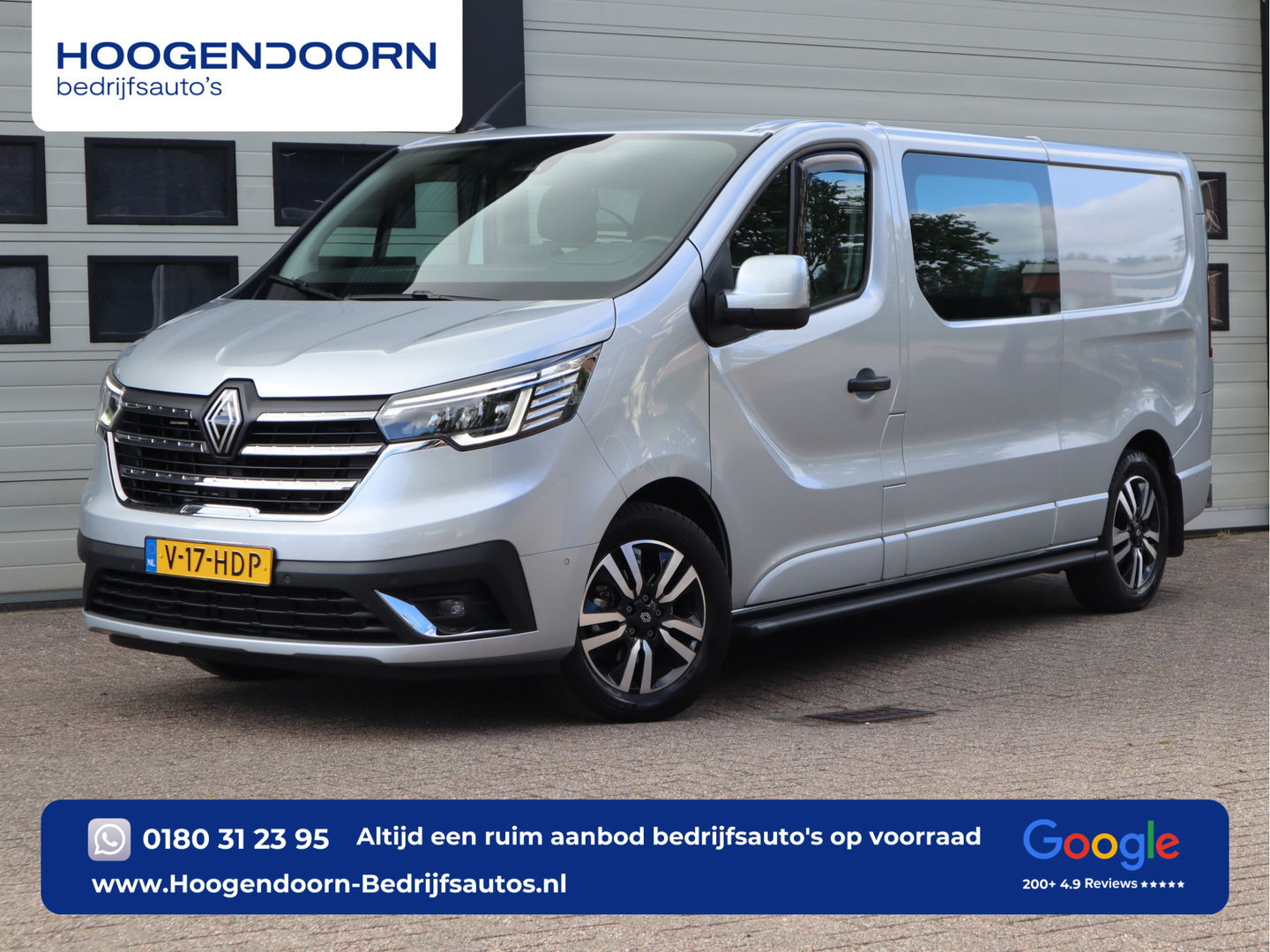 Renault Trafic 2.0 Blue dCi 170 pk T29 L2 Lang - DC 6 Persoons - Trekhaak - Rijklaar