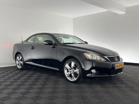 Lexus IS Cabriolet 250C Luxury AUT. * LUXURY-LEATHER | NAVI-FULLMAP | KEYLESS | PDC | SHIFT-PADDLES | CRUISE | ECC | HEATED-SEATS | CAMERA | AIRSCARF | 18''ALU *