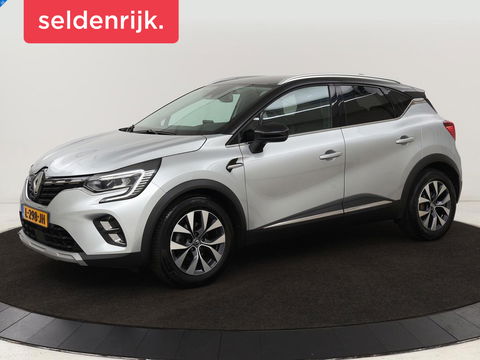 Renault Captur 1.3 TCe Intens | 140pk | Trekhaak | Camera | Navigatie | Half leder | Climate control | Keyless | Cruise control | Full LED