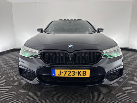 BMW 5 Serie 520d xDrive High Executive Aut. *PANO | FULL-LEATHER | FULL-LED | HEAD-UP | DIGI-COCKPIT | NAVI-FULLMAP | TOP-VIEW | MEMORY-PACK | ECC | PDC | CRUISE | 20''ALU | TOWBAR*