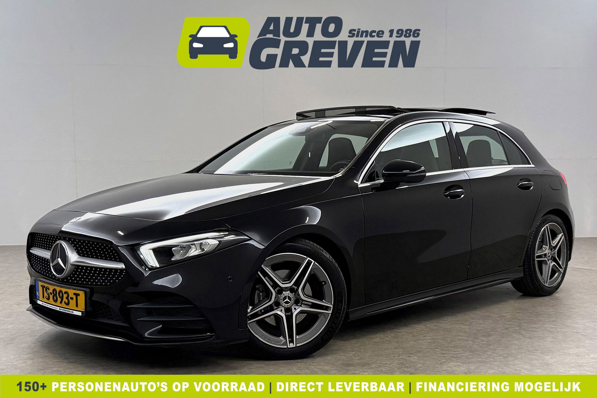 Mercedes-Benz A-Klasse 200 AMG 164PK Pano LED Virtual Camera Clima Cruise Navi PDC 18''LMV