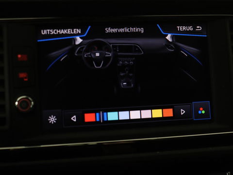 SEAT Leon 1.5 TSI FR Ultimate Edition Black | Panoramadak | Stoelverwarming | Beats Audio | Virual Cockpit | Adaptive cruise | Full LED | Leder/Alcantara | Keyless | Navigatie | Sfeerverlichting