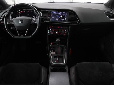 SEAT Leon 1.5 TSI FR Ultimate Edition Black | Panoramadak | Stoelverwarming | Beats Audio | Virual Cockpit | Adaptive cruise | Full LED | Leder/Alcantara | Keyless | Navigatie | Sfeerverlichting