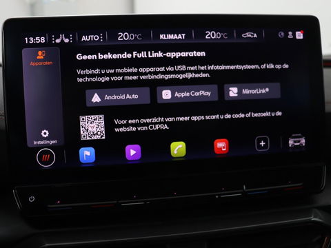 CUPRA Formentor 1.4 e-Hybrid VZ Performance | 245 PK | Stoel & stuurverwarming | Adaptive cruise | Camera | Carplay | Sfeerverlichting | Keyless | Navigatie | Sportstoelen | Full LED | PHEV