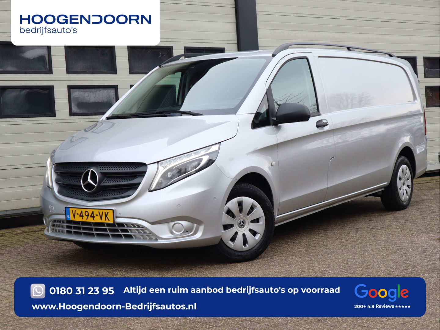 Mercedes-Benz Vito 116 CDI Euro 6 - L3 Extra Lang - LED - Navi - Cruise - Clima - Camera - A.Deuren