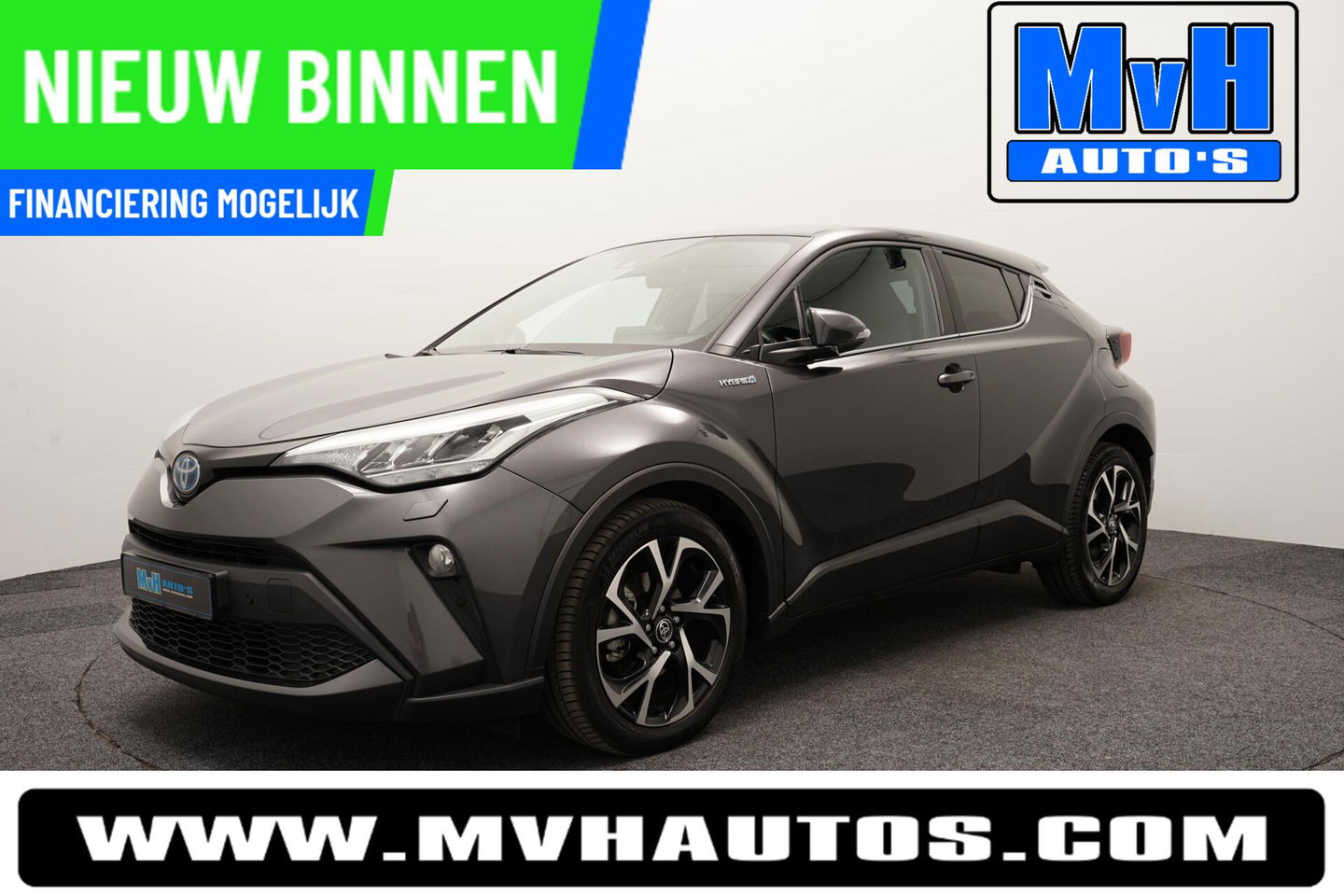Toyota C-HR 1.8 Hybrid Dynamic|LEER|CAMERA|LED|CARPLAY|LUXE!