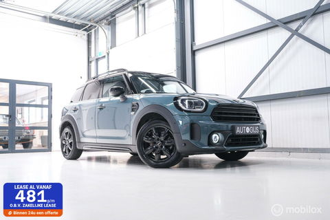 MINI Countryman 1.5 Cooper Sage Green | Panorama | Leder | Stoel en stuurwiel verwarming | Adaptive cruise | Clima | Apple carplay | LED | Deale