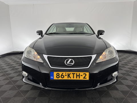 Lexus IS Cabriolet 250C Luxury AUT. * LUXURY-LEATHER | NAVI-FULLMAP | KEYLESS | PDC | SHIFT-PADDLES | CRUISE | ECC | HEATED-SEATS | CAMERA | AIRSCARF | 18''ALU *