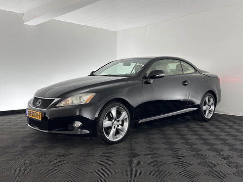 Lexus IS Cabriolet 250C Luxury AUT. * LUXURY-LEATHER | NAVI-FULLMAP | KEYLESS | PDC | SHIFT-PADDLES | CRUISE | ECC | HEATED-SEATS | CAMERA | AIRSCARF | 18''ALU *