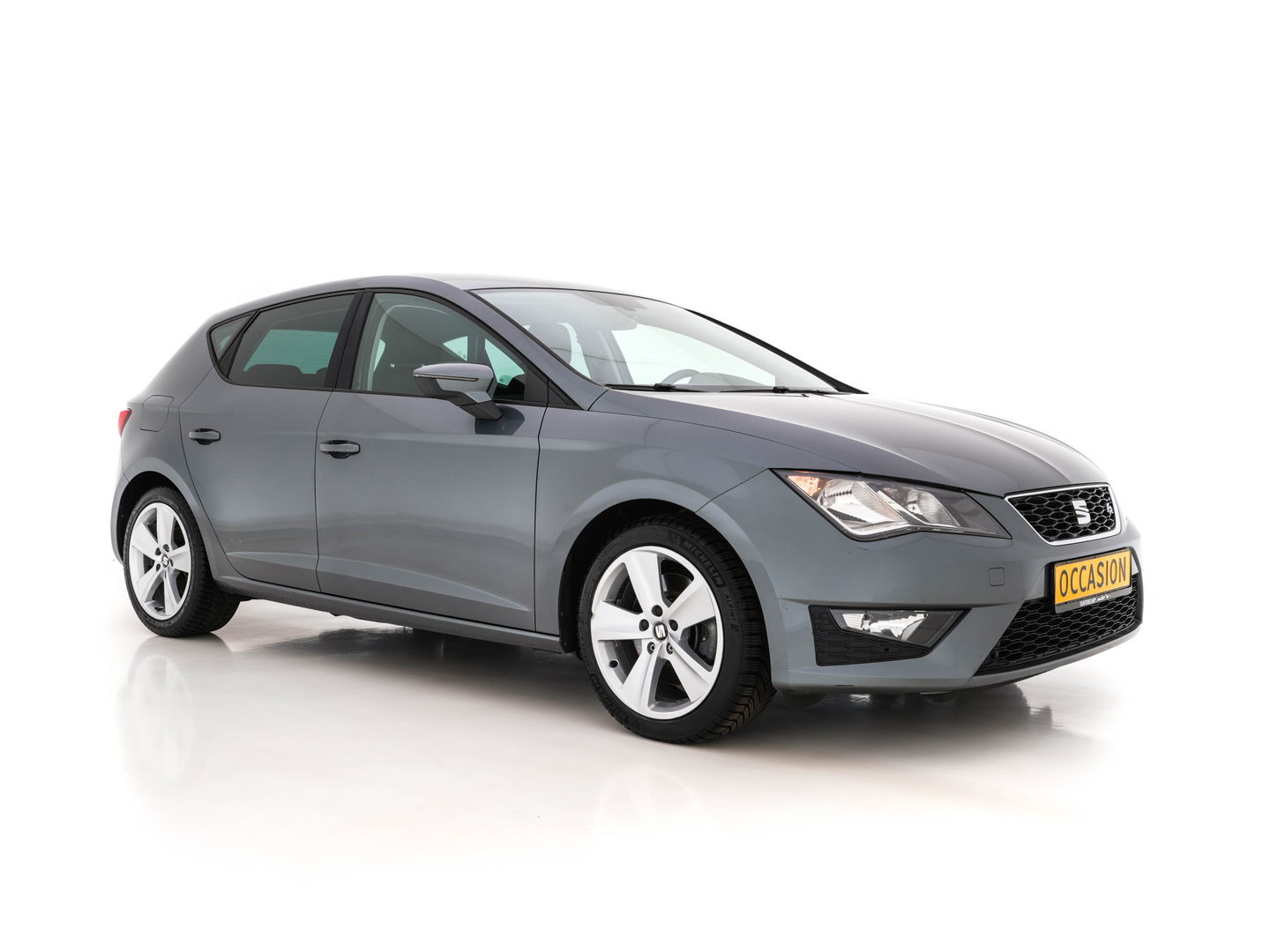 SEAT Leon 2.0 TDI FR Connect Aut. *LEATHER-MICROFIBRE | NAVI-FULLMAP | SPORT-SEATS | SEAT-SOUND | AMBIENT-LIGHT |  ECC | SHIFT-PADDLES | PDC | CRUISE | 17''ALU*