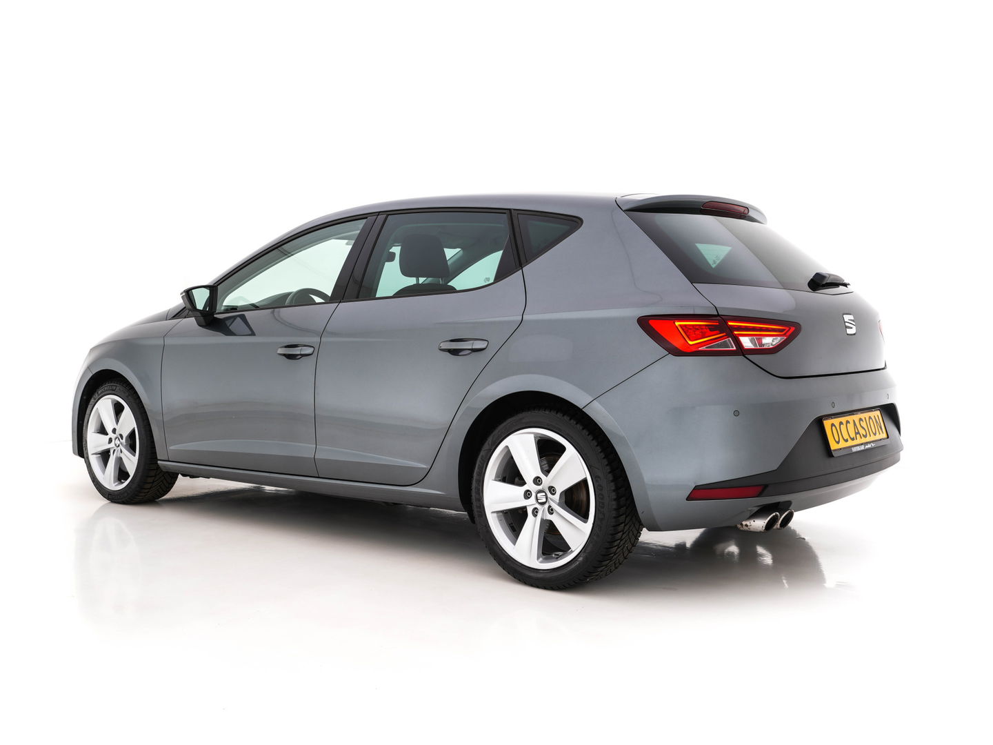 SEAT Leon 2.0 TDI FR Connect Aut. *LEATHER-MICROFIBRE | NAVI-FULLMAP | SPORT-SEATS | SEAT-SOUND | AMBIENT-LIGHT |  ECC | SHIFT-PADDLES | PDC | CRUISE | 17''ALU*