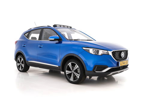 MG Mg Zs EV Luxury 45 kWh (INCL-BTW) *PANO | FULL-LEATHER | CCS-FASTLOADER | KEYLESS | NAVI-FULLMAP | ADAPTIVE-CRUISE | CAMERA | HEATED-SPORT-SEATS | CARPLAY | BLINDSPOT | DAB | LANE-ASSIST | 17"ALU*