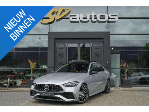 Mercedes-Benz C-Klasse C300 AMG 258pk Panoramadak Digital light Stoelventilatie Head-up 19" LMV Memory Night pakket