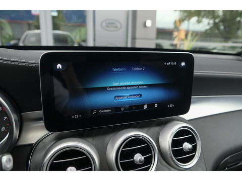 Mercedes-Benz GLC Coupé GLC300e AMG 320pk 4MATIC Schuifdak Burmester Camera MBUX Trekhaak elektrisch 20" LMV