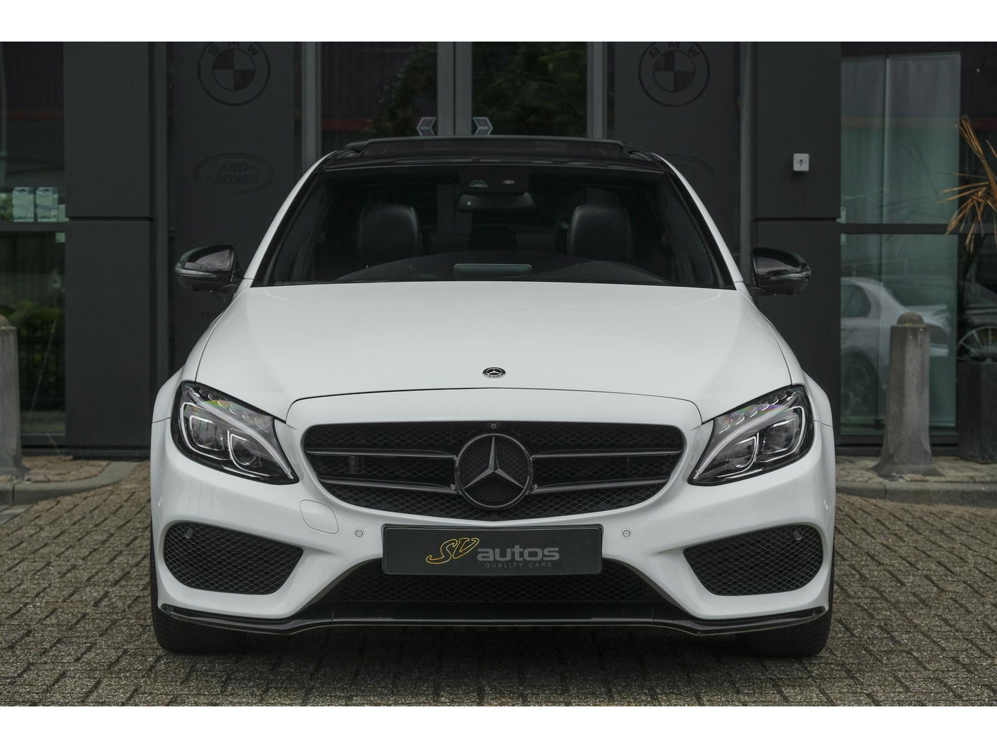 Mercedes-Benz C-Klasse C200 AMG 184pk Panoramadak Burmester Night pakket 19" LMV Command Full led