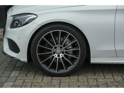 Mercedes-Benz C-Klasse C200 AMG 184pk Panoramadak Burmester Night pakket 19" LMV Command Full led