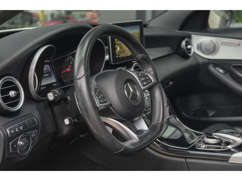 Mercedes-Benz C-Klasse C200 AMG 184pk Panoramadak Burmester Night pakket 19" LMV Command Full led