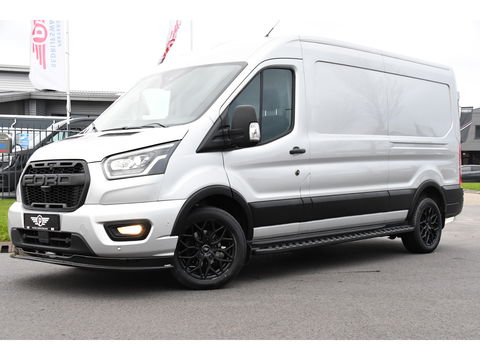 Ford Transit 350 2.0 TDCI L3H2 PB Limited Limited Adaptieve Cruise, Camera, Carplay, 185PK, Automaat, Sensoren, Multimedia, LED, UNIEK!