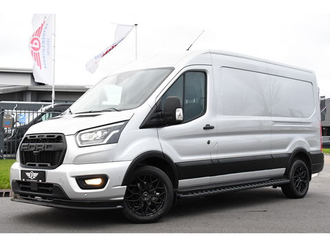 Ford Transit 350 2.0 TDCI L3H2 PB Limited Limited Adaptieve Cruise, Camera, Carplay, 185PK, Automaat, Sensoren, Multimedia, LED, UNIEK!
