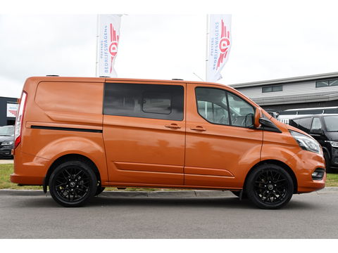 Ford Transit Custom 300 2.0 TDCI L1H1 Limited DC Raptor Edition Cruise, Camera, Carplay, 2 x Schuifdeur, Stoelverwarming, 170PK, Automaat, Uniek!