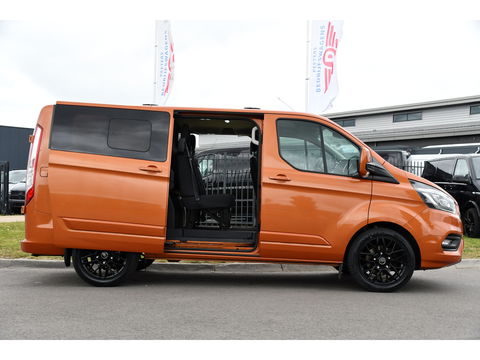 Ford Transit Custom 300 2.0 TDCI L1H1 Limited DC Raptor Edition Cruise, Camera, Carplay, 2 x Schuifdeur, Stoelverwarming, 170PK, Automaat, Uniek!