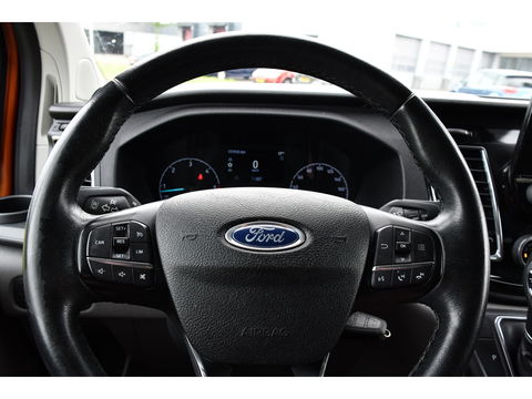 Ford Transit Custom 300 2.0 TDCI L1H1 Limited DC Raptor Edition Cruise, Camera, Carplay, 2 x Schuifdeur, Stoelverwarming, 170PK, Automaat, Uniek!