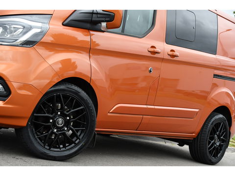Ford Transit Custom 300 2.0 TDCI L1H1 Limited DC Raptor Edition Cruise, Camera, Carplay, 2 x Schuifdeur, Stoelverwarming, 170PK, Automaat, Uniek!