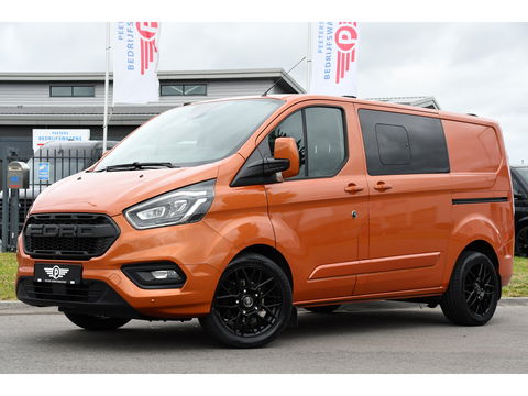 Ford Transit Custom 300 2.0 TDCI L1H1 Limited DC Raptor Edition Cruise, Camera, Carplay, 2 x Schuifdeur, Stoelverwarming, 170PK, Automaat, Uniek!
