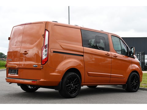 Ford Transit Custom 300 2.0 TDCI L1H1 Limited DC Raptor Edition Cruise, Camera, Carplay, 2 x Schuifdeur, Stoelverwarming, 170PK, Automaat, Uniek!