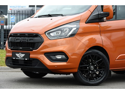 Ford Transit Custom 300 2.0 TDCI L1H1 Limited DC Raptor Edition Cruise, Camera, Carplay, 2 x Schuifdeur, Stoelverwarming, 170PK, Automaat, Uniek!