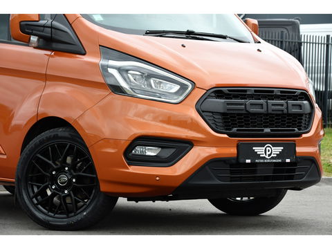 Ford Transit Custom 300 2.0 TDCI L1H1 Limited DC Raptor Edition Cruise, Camera, Carplay, 2 x Schuifdeur, Stoelverwarming, 170PK, Automaat, Uniek!