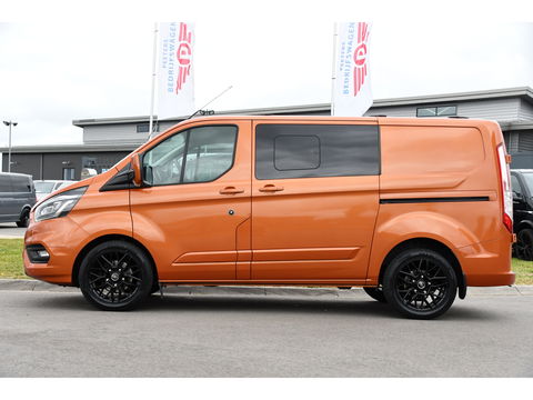Ford Transit Custom 300 2.0 TDCI L1H1 Limited DC Raptor Edition Cruise, Camera, Carplay, 2 x Schuifdeur, Stoelverwarming, 170PK, Automaat, Uniek!