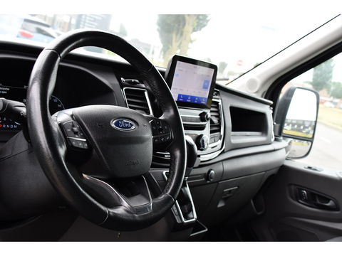 Ford Transit 350 2.0 TDCI L3H2 Black Edition Limited Cruise, Camera, Carplay, 185PK, 2 x Schuifdeur, Trekhaak, Xenon, Uniek!