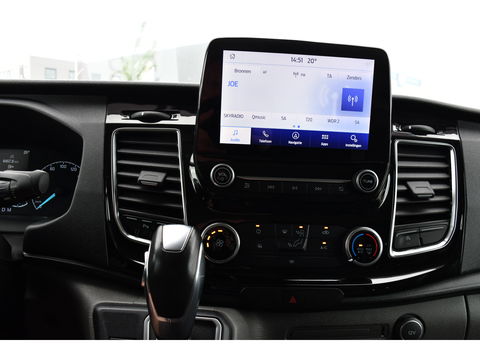 Ford Transit 350 2.0 TDCI L3H2 Black Edition Limited Cruise, Camera, Carplay, 185PK, 2 x Schuifdeur, Trekhaak, Xenon, Uniek!