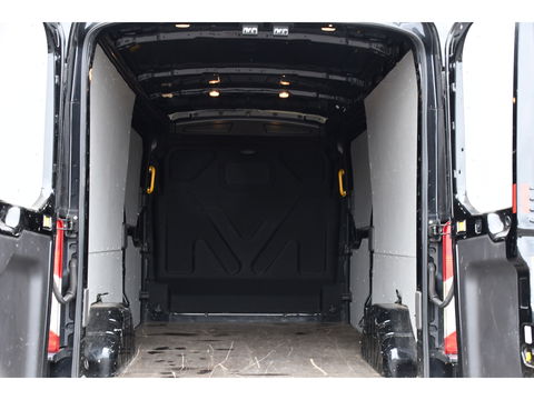Ford Transit 350 2.0 TDCI L3H2 Black Edition Limited Cruise, Camera, Carplay, 185PK, 2 x Schuifdeur, Trekhaak, Xenon, Uniek!