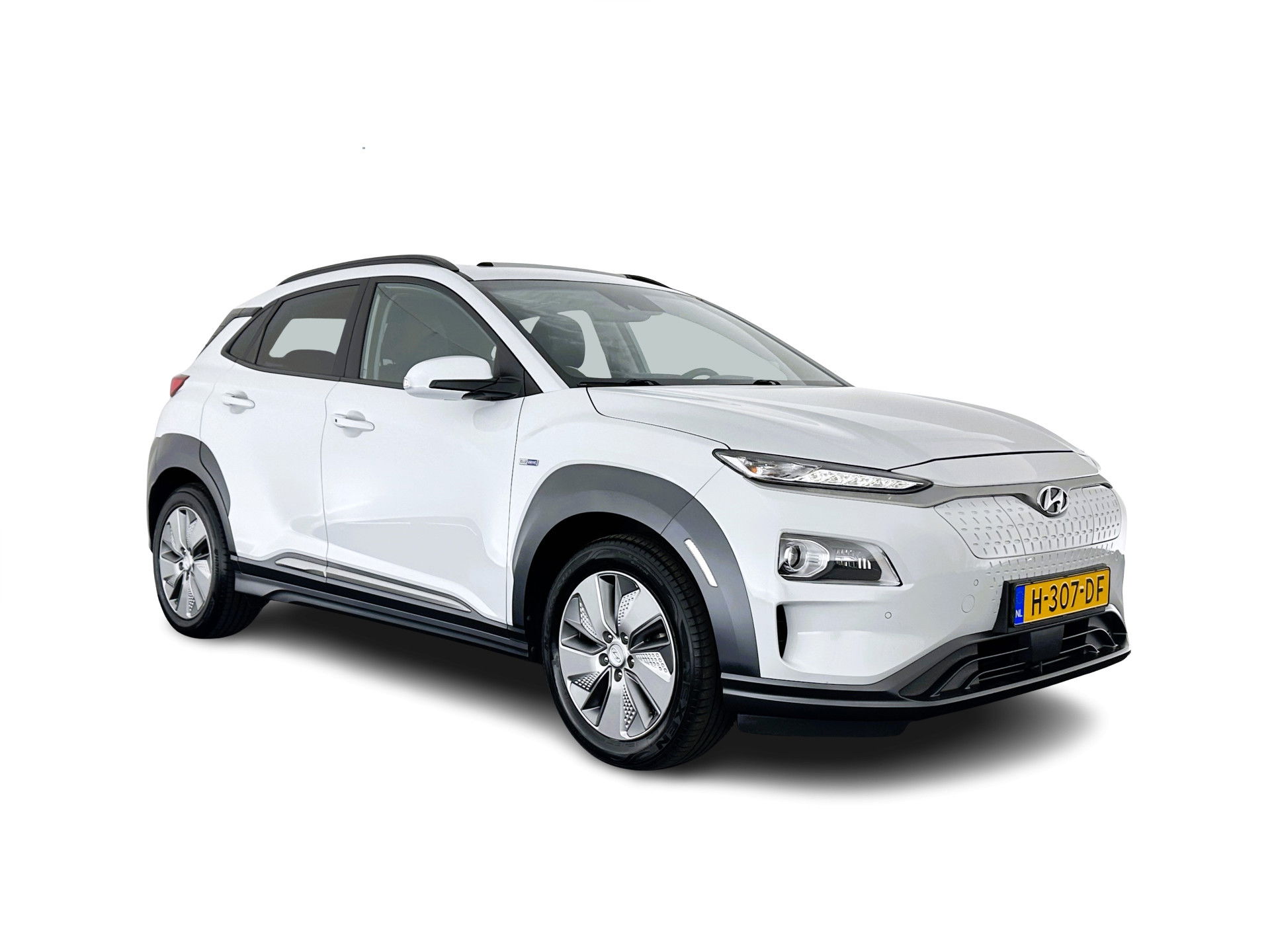 Hyundai KONA EV Premium 64 kWh *FULL-LEATHER | HEAD-UP | SUNROOF | FULL-LED | NAVI-FULLMAP | DAB | ADAPTIVE-CRUISE | KEYLESS | CAMERA | BLIND-SPOT | LANE-ASSIST | DIGI-COCKPIT | COMFORT-SEATS | 17''ALU*