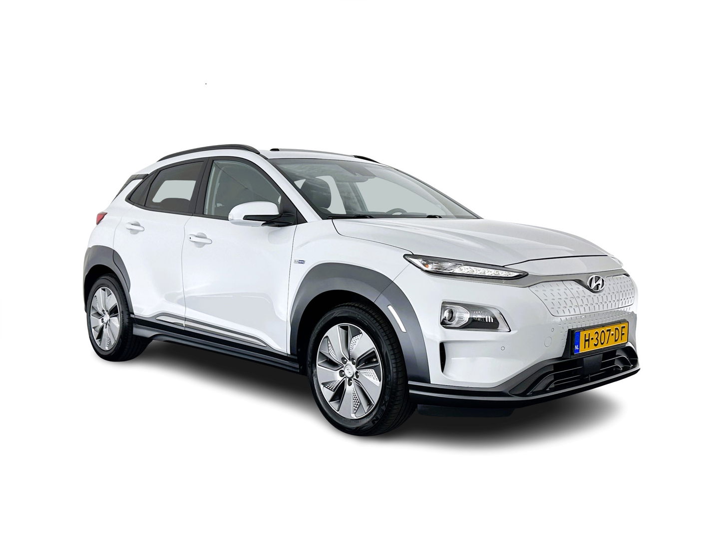 Hyundai KONA EV Premium 64 kWh *FULL-LEATHER | HEAD-UP | SUNROOF | FULL-LED | NAVI-FULLMAP | DAB | ADAPTIVE-CRUISE | KEYLESS | CAMERA | BLIND-SPOT | LANE-ASSIST | DIGI-COCKPIT | COMFORT-SEATS | 17''ALU*