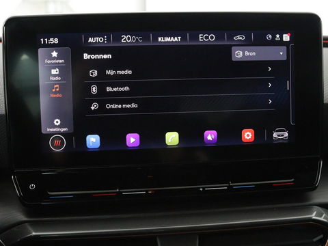 CUPRA Leon 1.4 e-Hybrid | Camera | Adaptive cruise | Stuurverwarming | Navigatie | Sportstoelen | Sfeerverlichting | Keyless | Full LED | PHEV