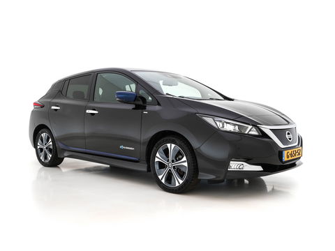 Nissan Leaf Tekna 40 kWh (INCL-BTW) Aut. *LEATHER-FABRIC | FULL-LED | BOSE-SURROUND | ADAPTIVE-CRUISE | TOP-VIEW | KEYLESS | NAVI-FULLMAP | BLINDSPOT | DAB+ | PDC | HEATED-COMFORT-SEATS | TOWBAR | DIGI-COCKPIT | 17"A