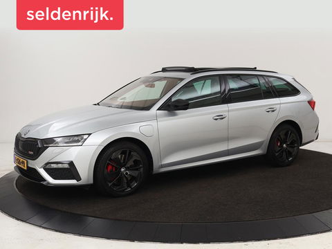 Škoda Octavia 1.4 TSI RS iV PHEV Business | Panoramadak | Leder/Alcantara | Adaptive cruise | Massage | Camera | Side Assist | Matrix LED | Carplay | Memory | Navigatie