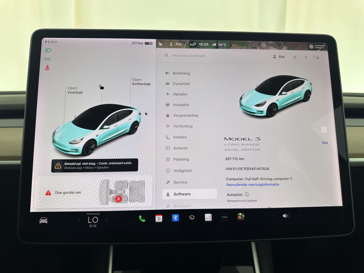 Tesla Model 3 Long Range AWD 75 kWh [ 3-Fase ] Aut. *PANO | AUTO-PILOT | LUXURY-LEATHER | KEYLESS | FULL-LED | MEMORY-PACK | SURROUND-VIEW | DAB | CARPLAY | DIGI-COCKPIT | LANE-ASSIST | COMFORT-SEATS | 18"ALU*