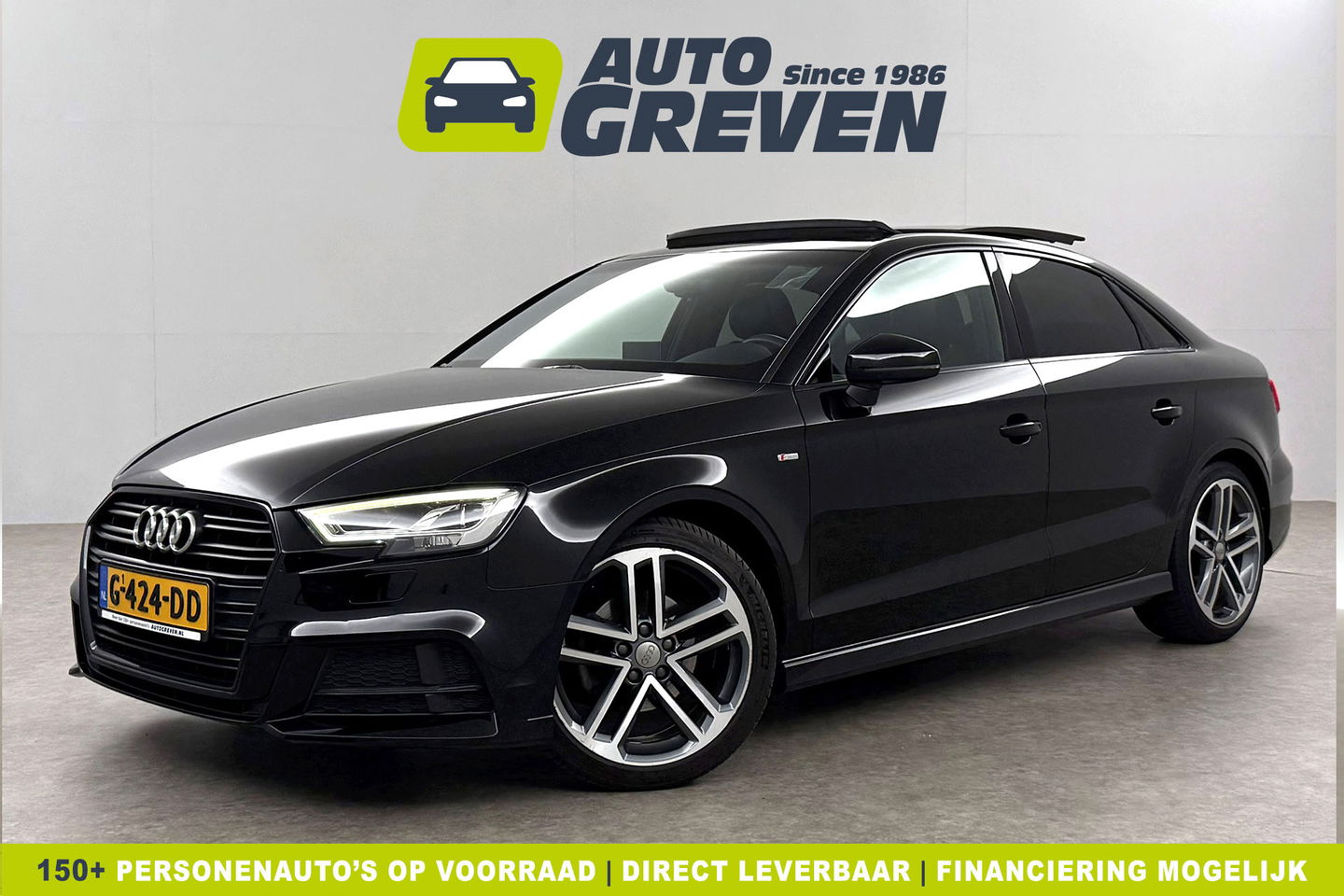 Audi A3 35 TFSI S-Line 150PK Pano LED Carplay Virtual Clima Cruise Navigatie PDC 18''LMV