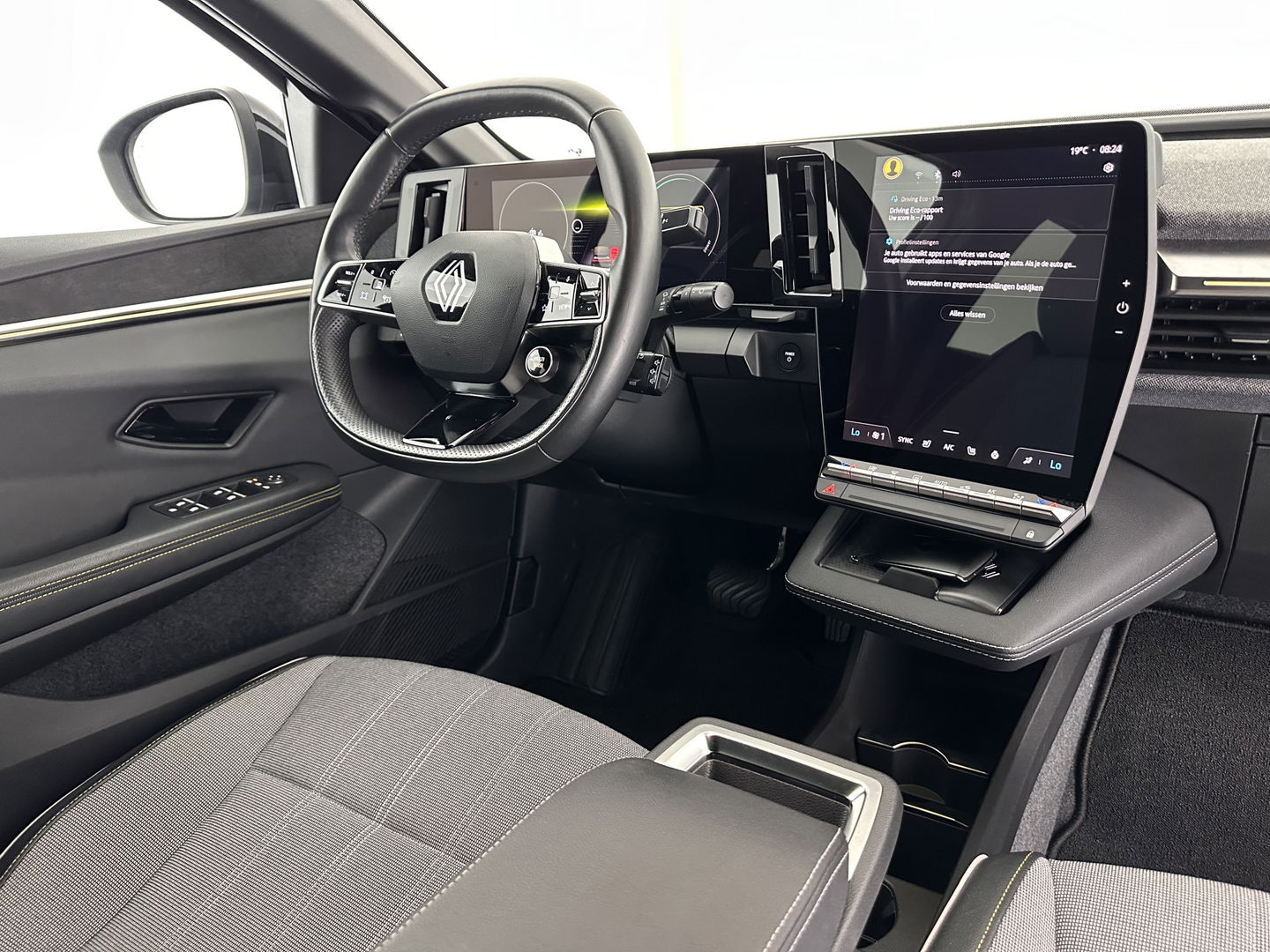 Renault Mégane E-Tech EV60 Optimum Charge Techno [ 3-Fase ] *HEAT-PUMP | F1/2LEATHER | FULL-LED | ADAPTIVE-CRUISE | BLIND-SPOT | TOP-VIEW | KEYLESS | SPORT-SEATS | DAB+ |  NAVI-FULLMAP | DIGI-COCKPIT | 20''ALU | TOWBAR*