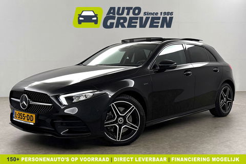 Mercedes-Benz A-Klasse 250 e AMG Limited 235PK Pano Sfeerverl. LED Carplay Camera Virtual Clima Cruise Navi PDC 18"LMV